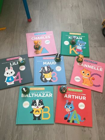 Collection livres mon premier abécédaire avec figurine