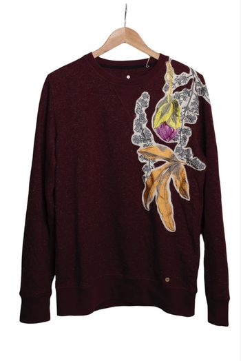 Sweat Faguo Bordeaux – Neuf avec Étiquette – Taille M