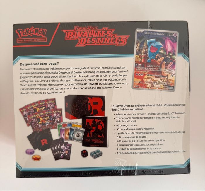 ETB Team Rocket Rivalités Destinées - photo numéro 2