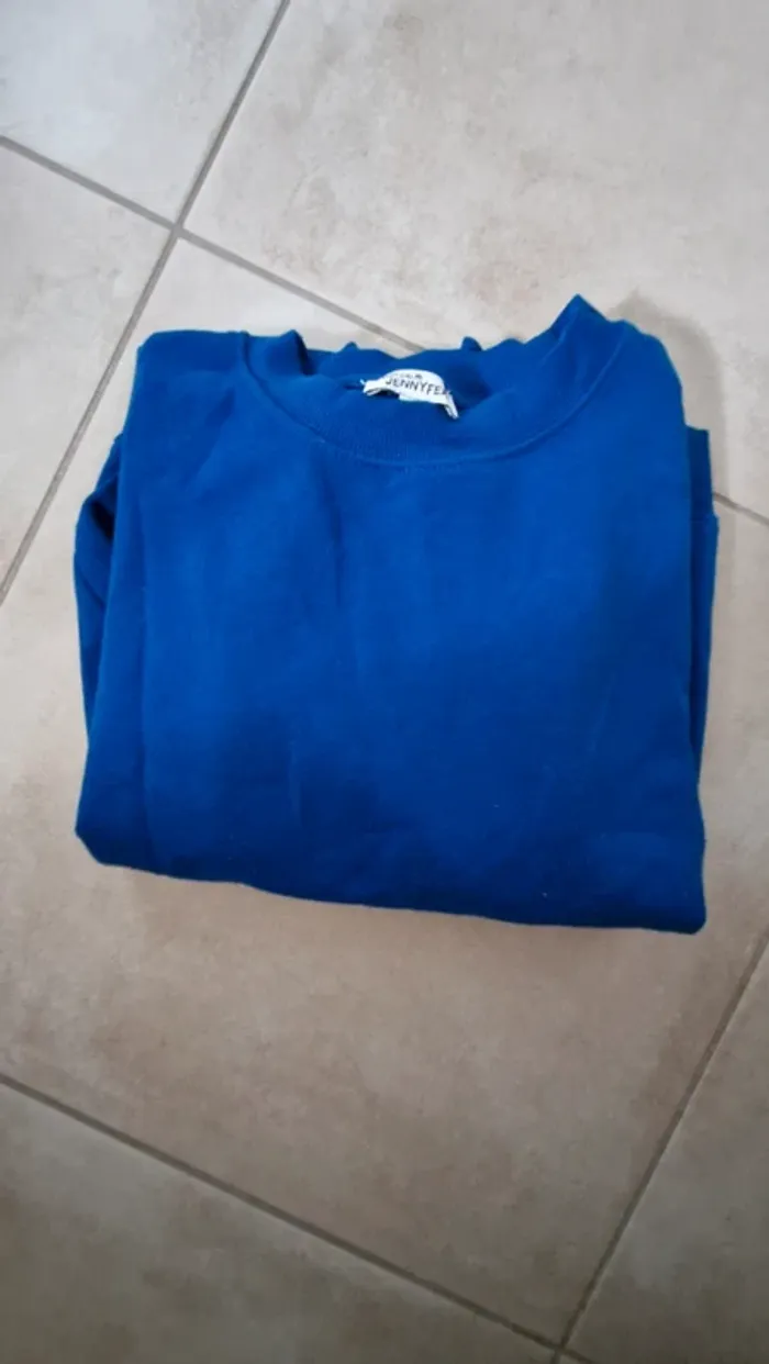 Pull femme bleu jennyfer