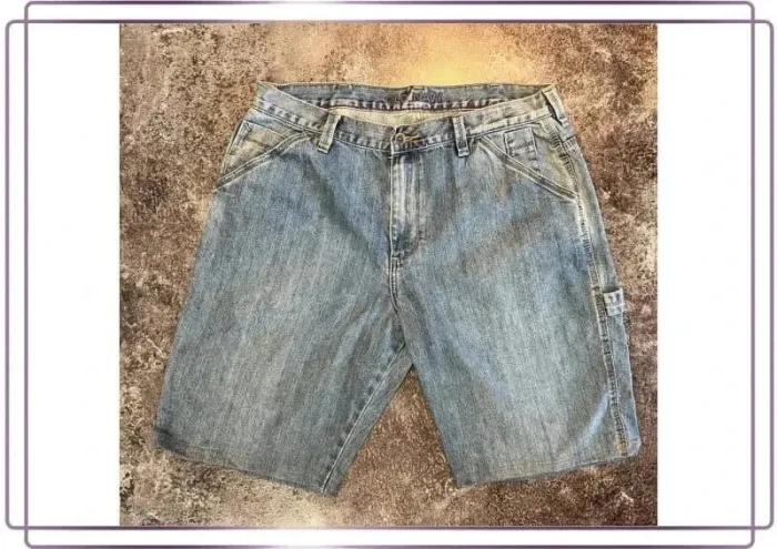 Short jean carpenter homme Old Navy 36x30 Pantaloncini carpentiere uomo Zimmermannsshorts Herren