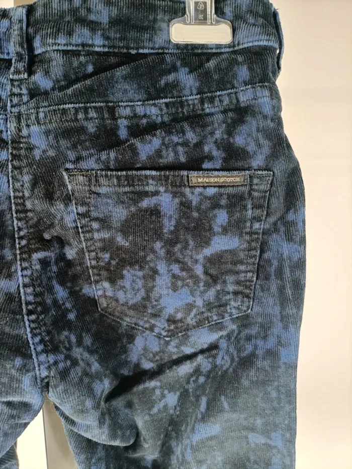 Pantalon Maison Scotch taille S - marbré Tie & dye - A059 - photo numéro 7