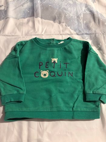 Pull vertbaudet 6 mois 