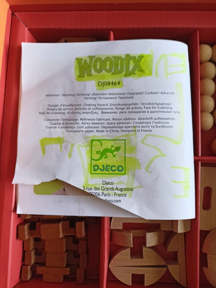 Woodix jeu de patience Djeco complet - photo numéro 7