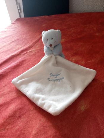 Ours bleu doudou et compagnie