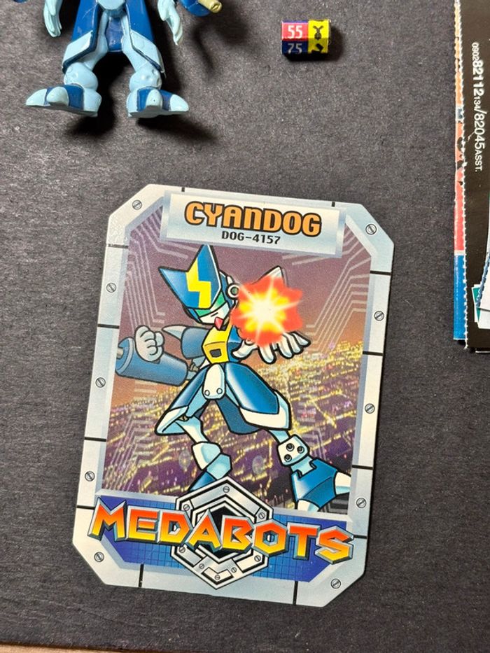 Jouet figurine action figure vintage Hasbro takara medabots , cyandog dog-4157 - photo numéro 3