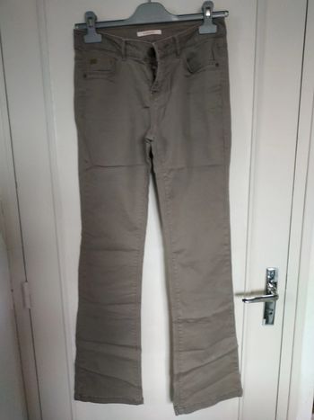 Jean marron clair Camaïeu taille 36