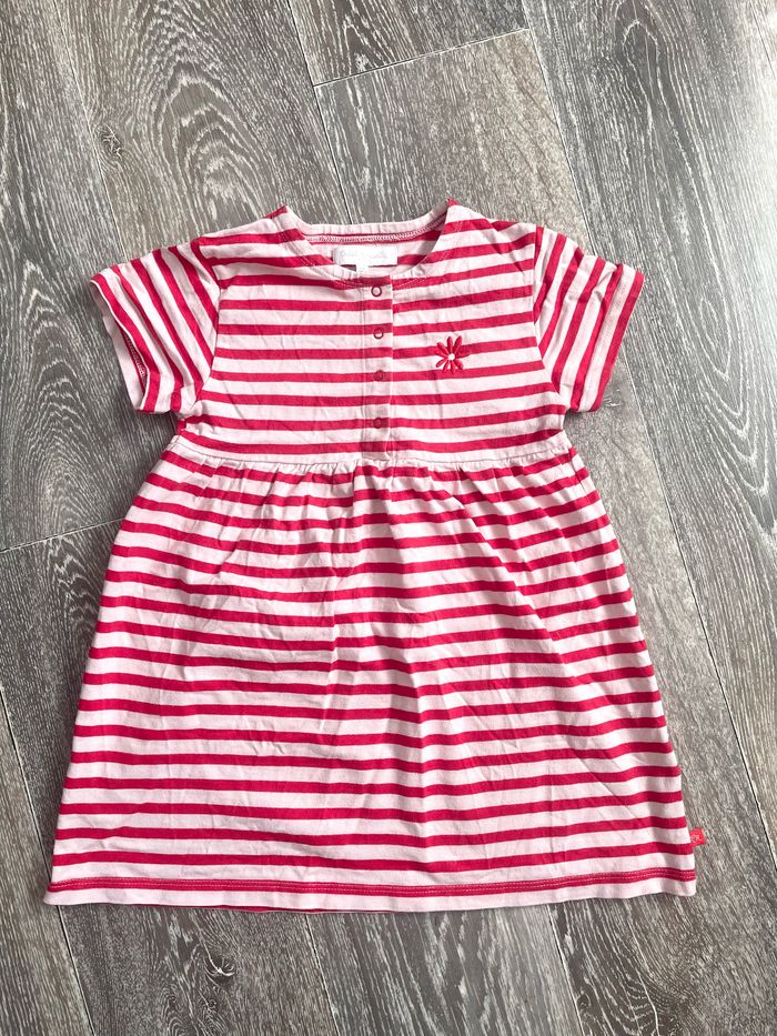 Lot de 2 robes en coton 4 ans - photo numéro 2