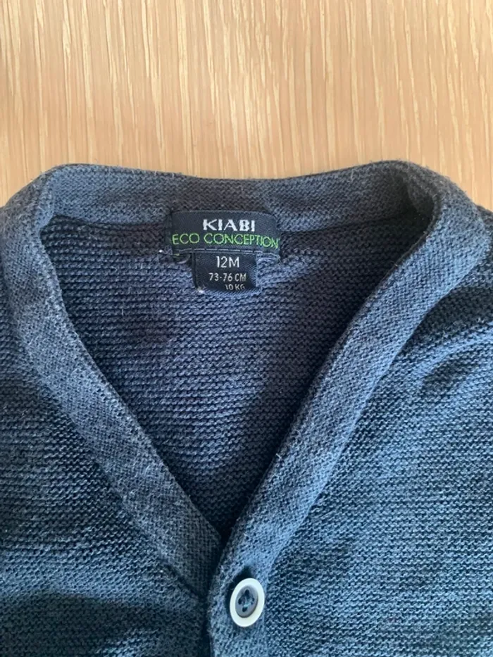 Gilet bleu marine - photo numéro 2