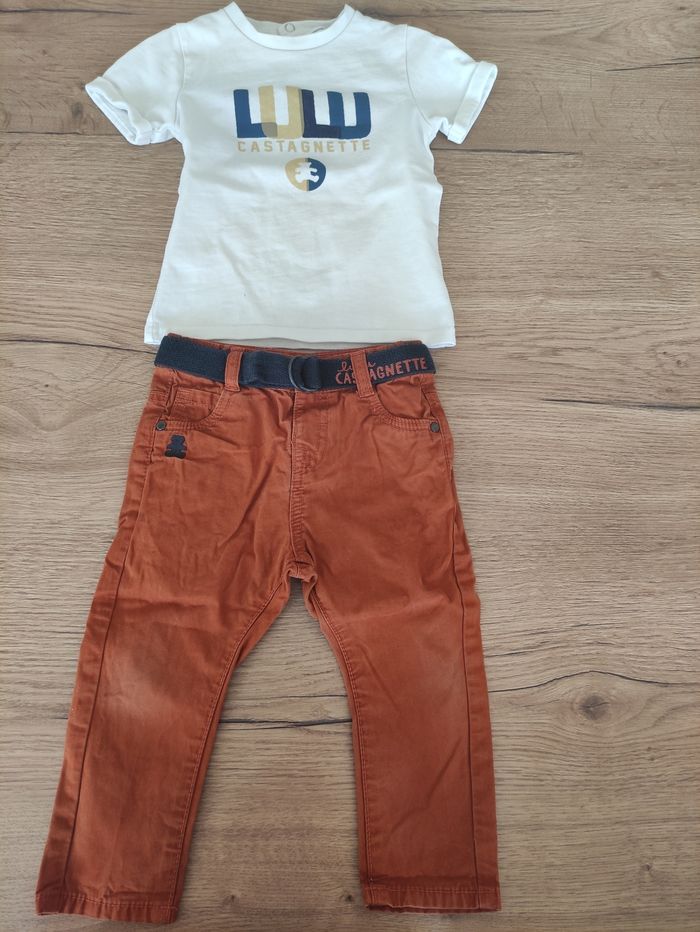 Ensemble Lulu Castagnette 18 mois