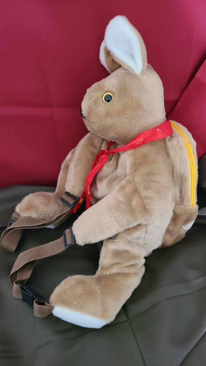 Sac à dos peluche kangourou (Australie) - photo numéro 7