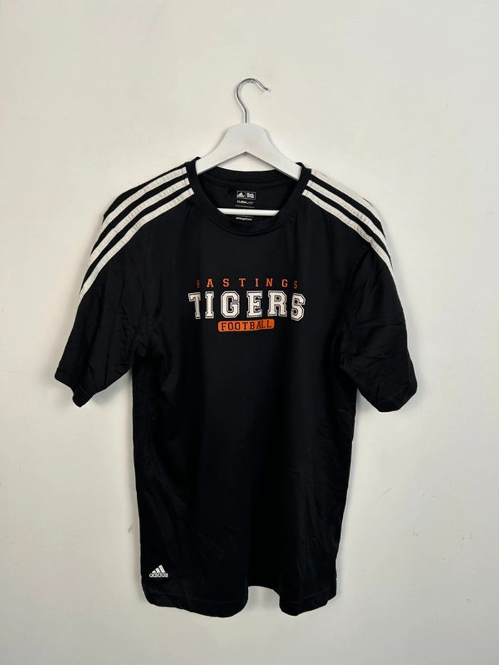 Maillot Homme Adidas Tigers Noir et Blanc | Taille L | Très Bon État | Sport Training | #TM57