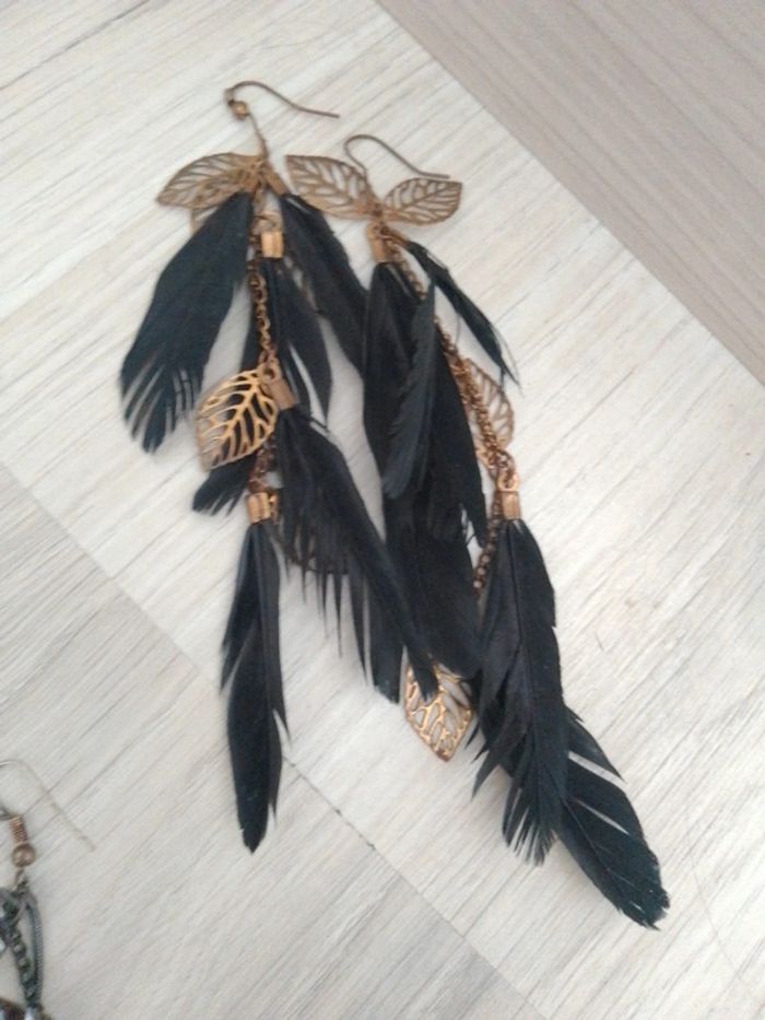 Lot de 7 paires de boucles d'oreilles fantaisie - photo numéro 5