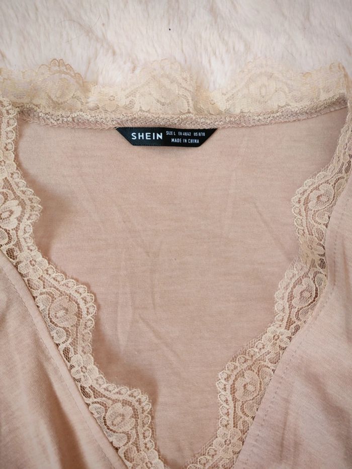 Robe cache coeur dentelle shein - photo numéro 4