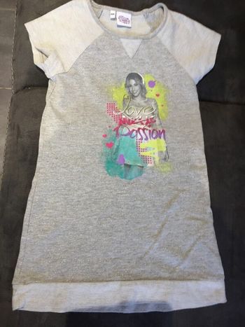 Tunique manche courte violetta pailletée