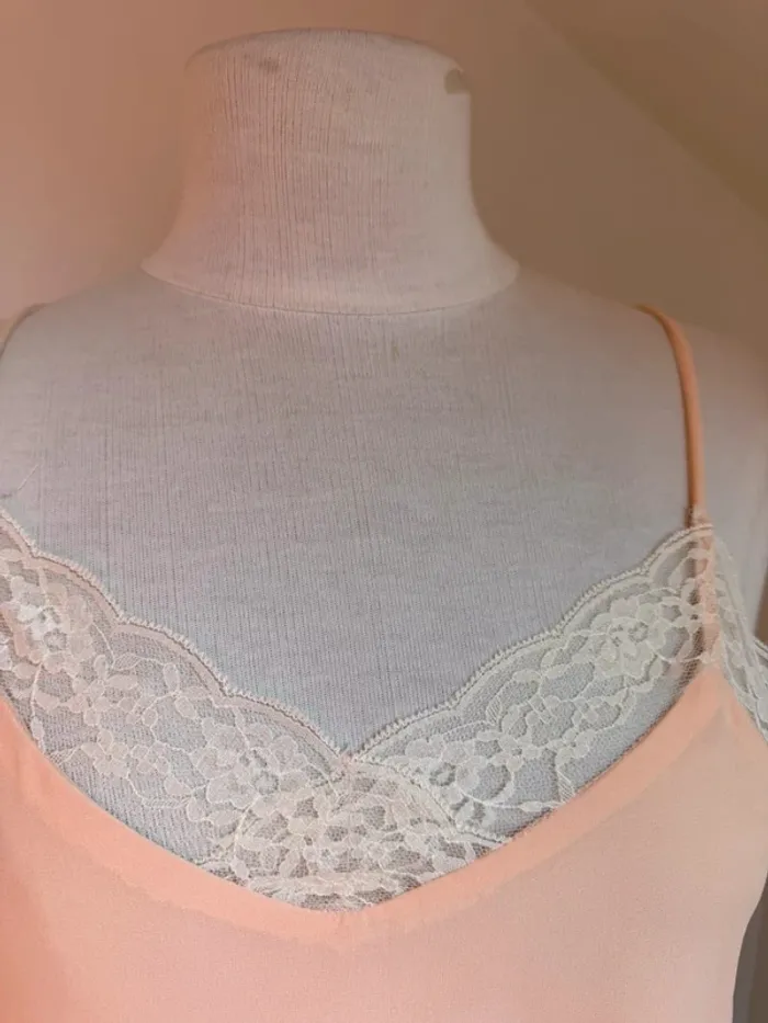 Beau Caraco fluide avec dentelle neuf Emma et Ella 🌸 S 36 - photo numéro 3