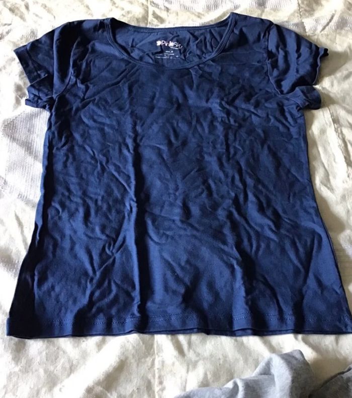 Ensemble 2 pièces sport avec T Shirt manche longue et Top à porter dessus taille M - photo numéro 4