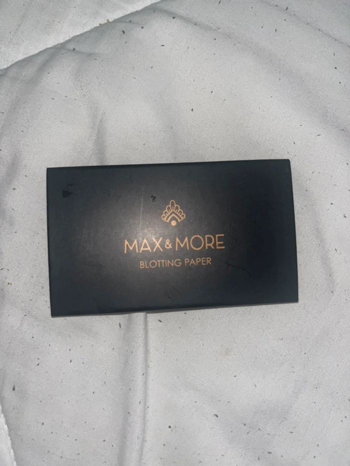 Papier mattifiant pour maquillages