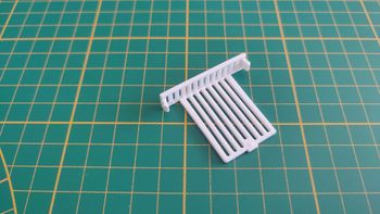 Petite grille blanche référence 30512142 pièce détachée Playmobil #E33