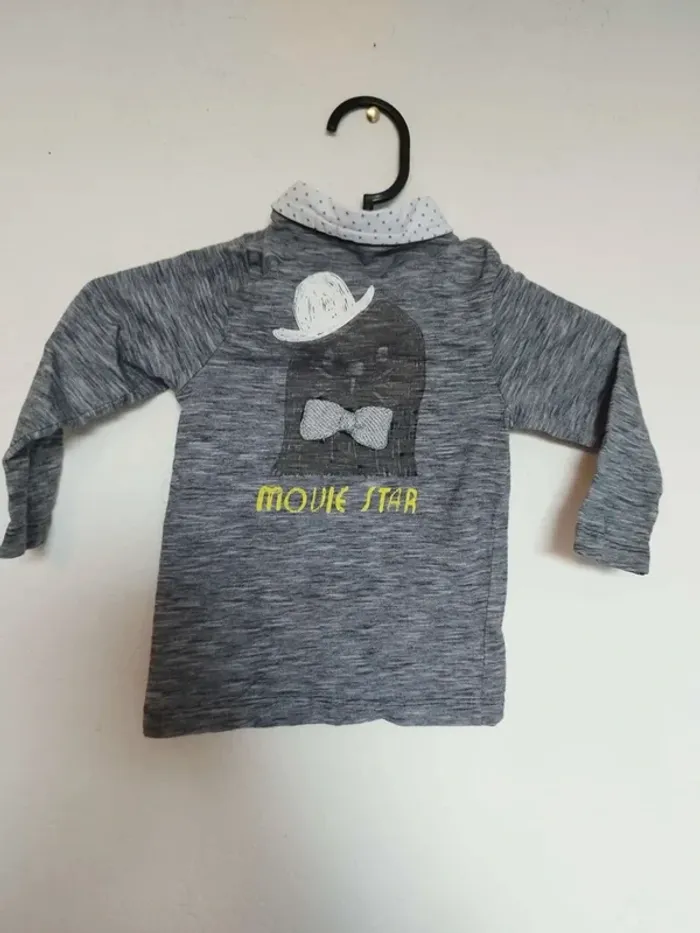 t-shirt manche longue Orchestra pour bébé garçon 18 mois - photo numéro 2