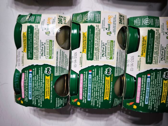 Lot petits pots bébé - photo numéro 3