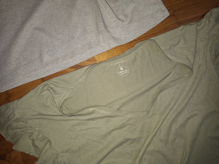 Lot 7 t-shirts  femme taille L - photo numéro 7
