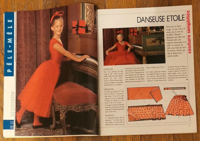 Ancien magazine Modes et travaux 1987 N°1045 Vintage - photo numéro 7
