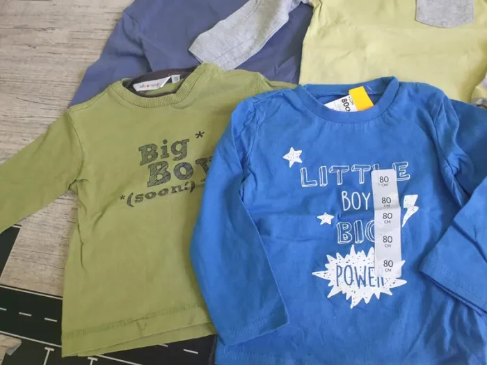 Lot 12 mois - Tee shirt manches longues - photo numéro 3