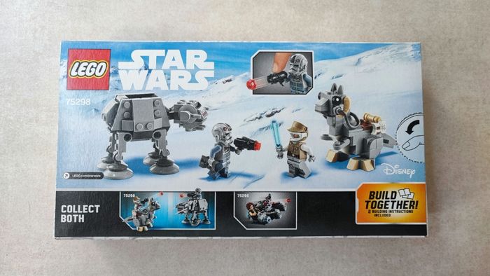 Lego Star Wars 75298 Coffret de bataille AT-AT et Tauntaun - photo numéro 2
