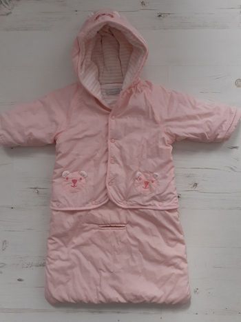 Chancelierère fille rose In extenso Taille 2 ( 6 / 9 mois)