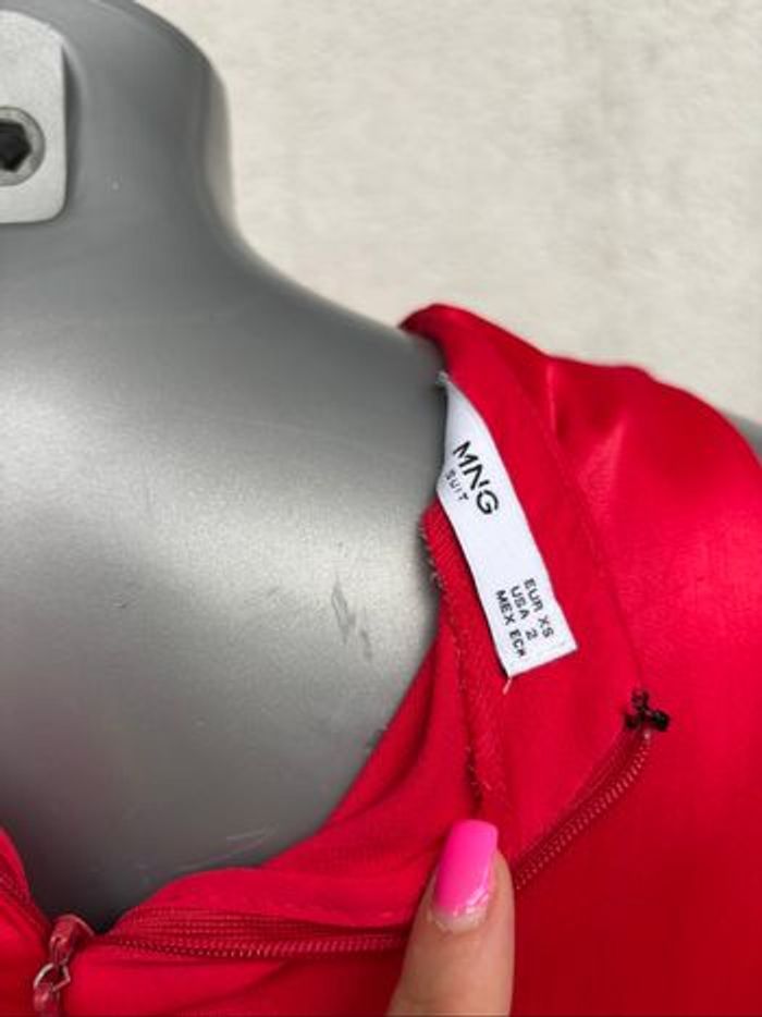 Robe courte rouge / Mango - photo numéro 6