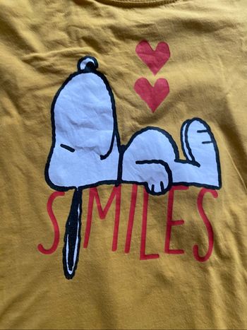 T shirt jaune No problem