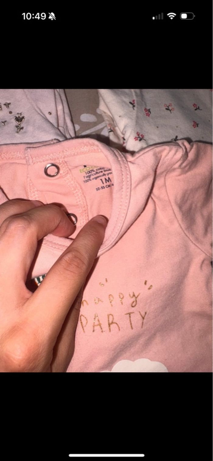 Lot 10 pyjamas 1 mois - photo numéro 6