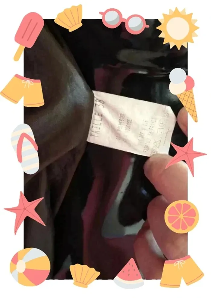 Veste blazer à carreaux - photo numéro 4