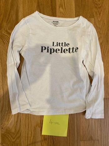 Tshirt manche longue 4 ans