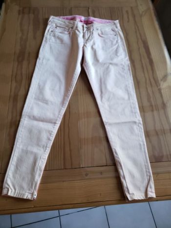 Jeans rose pâle femme Pepe Jeans