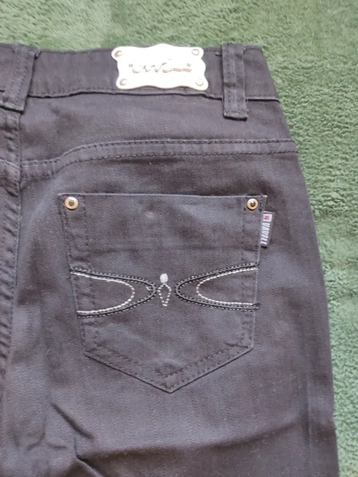 Pantalon noir femme droit 38 M Vavell très bon état - photo numéro 5