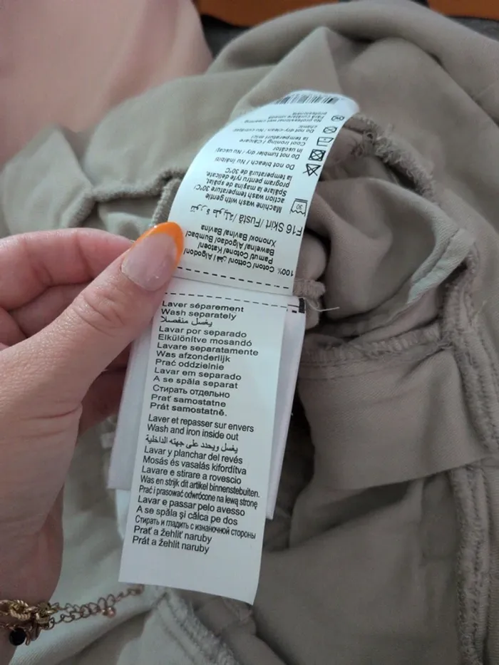 Jupe en jean Camaïeu – Taille 36 – Neuve avec étiquette - photo numéro 5