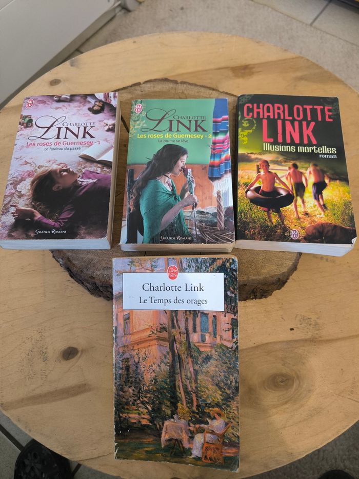 Livres Charlotte Link.