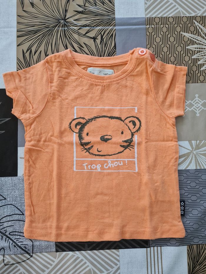 Tee shirt orange