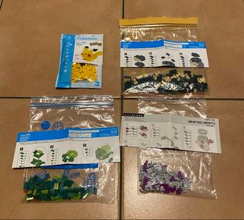 Lot Nanoblock Pokémon