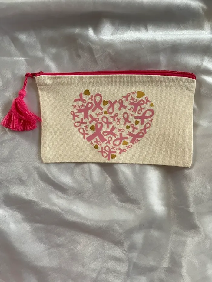 Pochette ruban cœur