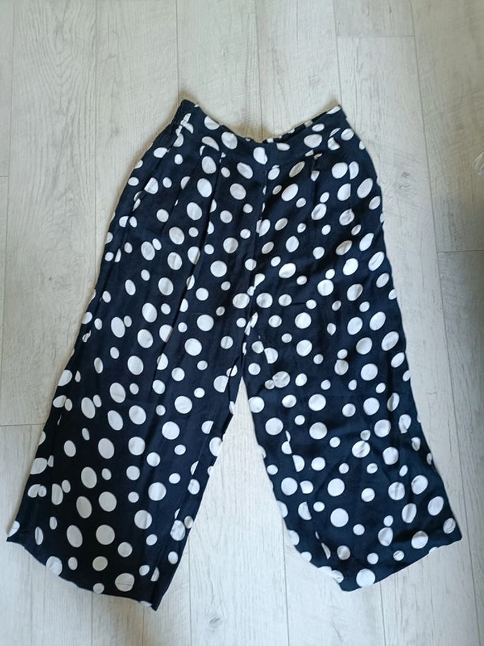 Pantalon fluide 3/4