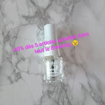 Innoxa vernis transparent ongles sensibles