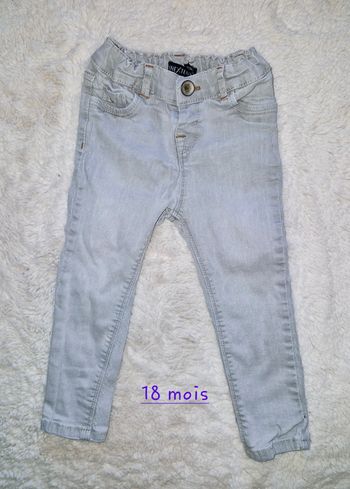 Jean garçon 18 mois