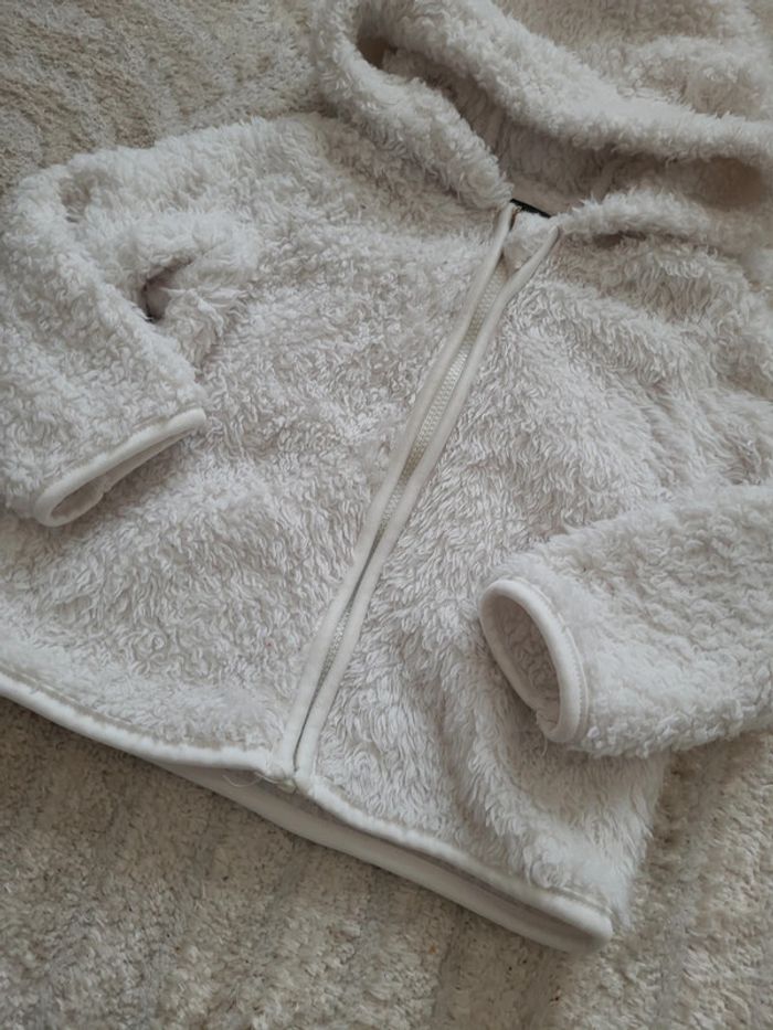 Veste bébé fille fourrure - photo numéro 2