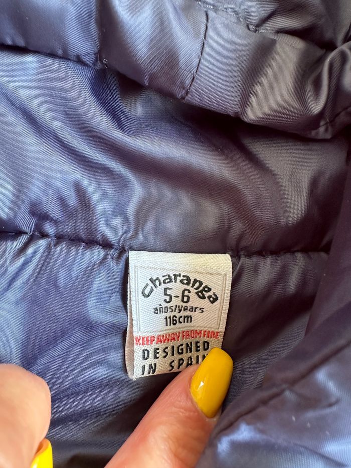 - Manteau Charanga  - 5/6 ans  - Très bon état - photo numéro 2