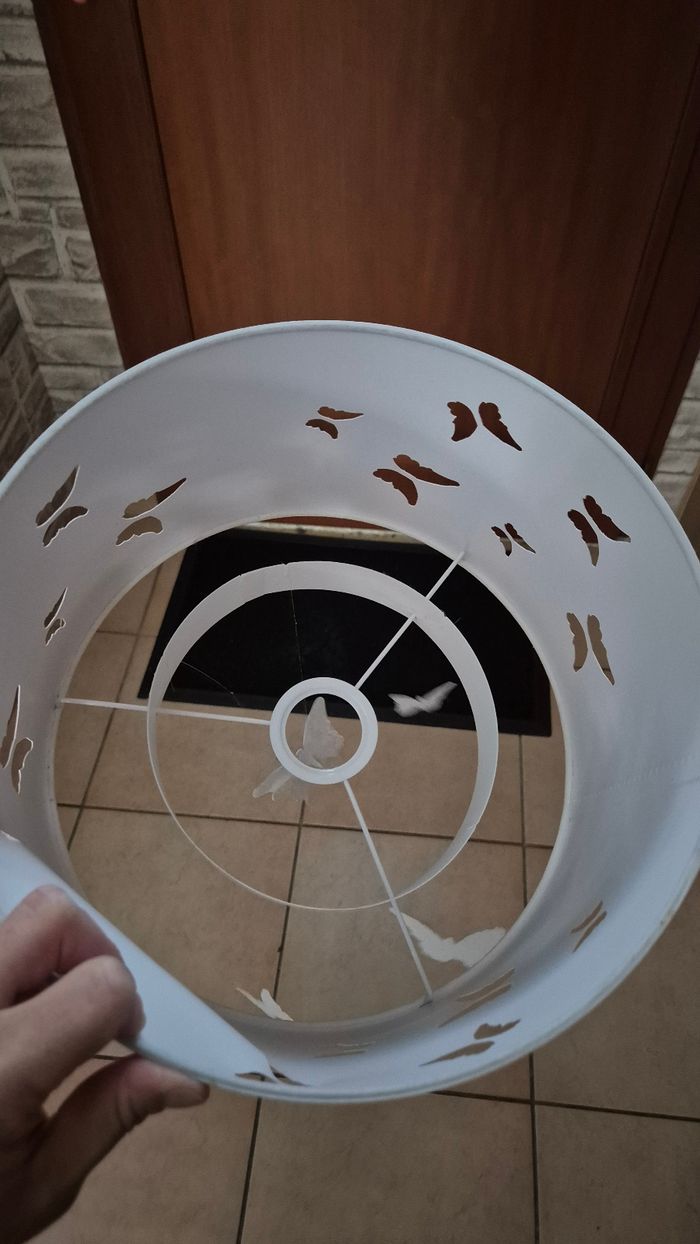 Abat jour papillon - photo numéro 2