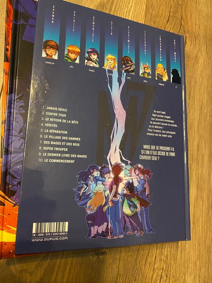 Lot 6 bd Magic 7 tomes 5 a 10 - photo numéro 8