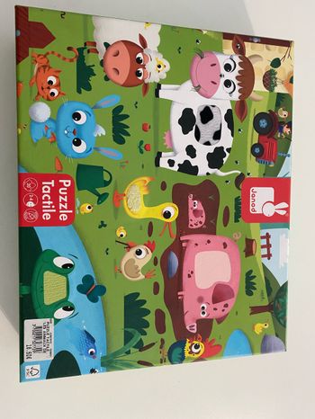 Puzzle Tactile Les Animaux